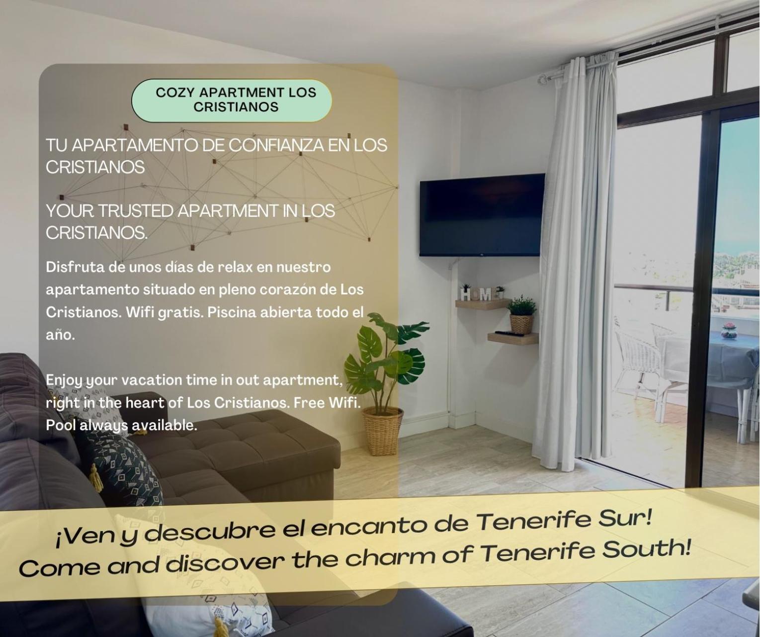 Cozy Apartament Los Cristianos Arona  Exterior foto